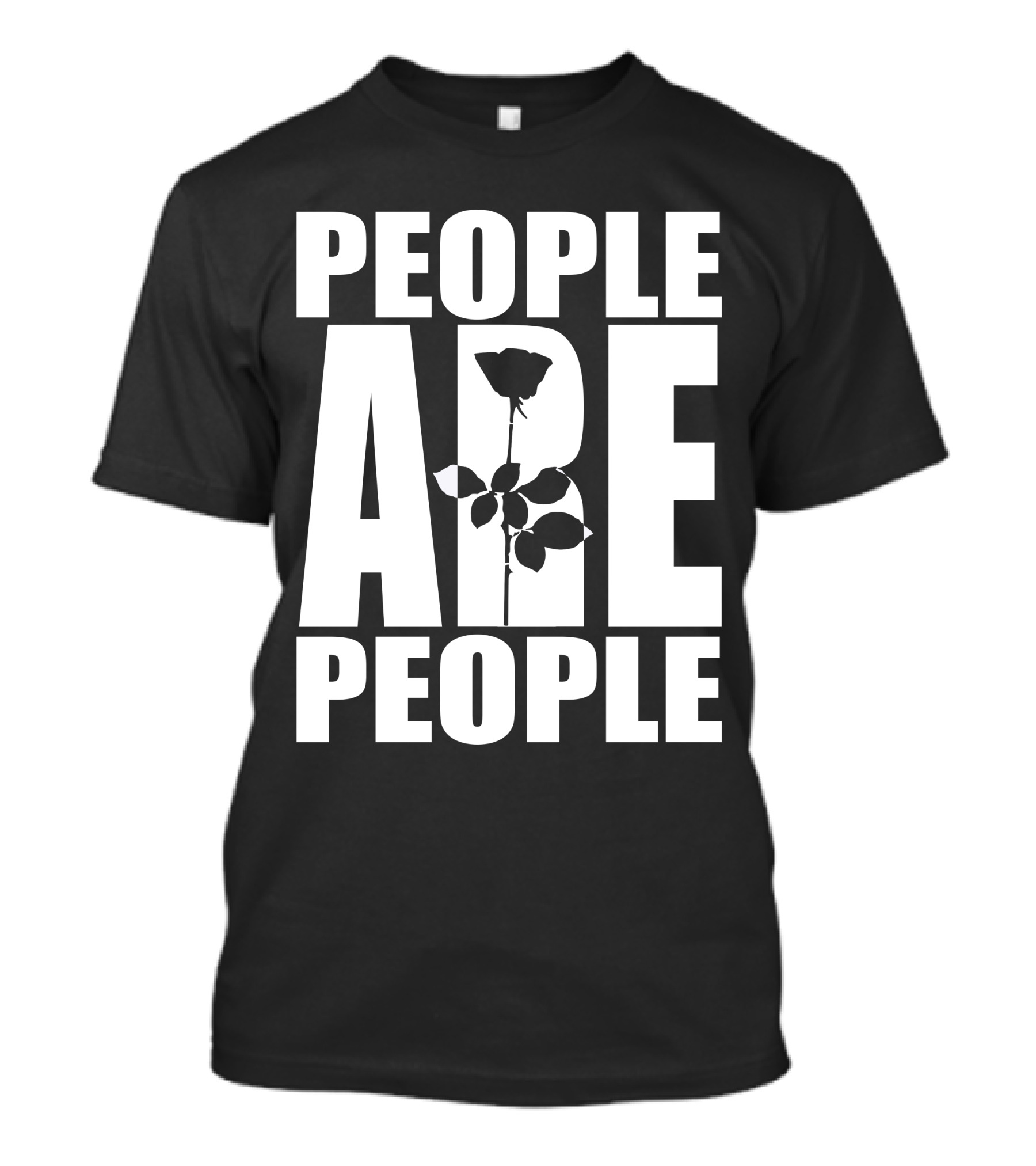 Depeche Mode People Are People Bold Rose T-Shirt
