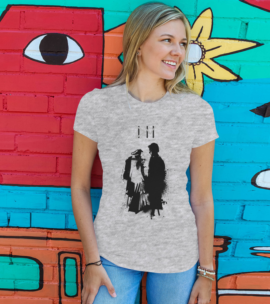 Dpm 44 Shadow Figures Silhouette Artwork T-Shirt