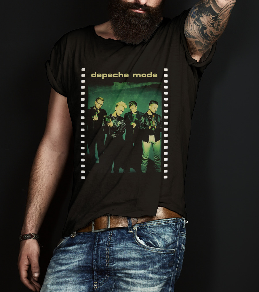 Depeche Mode Film Roll Portraiture T-Shirt