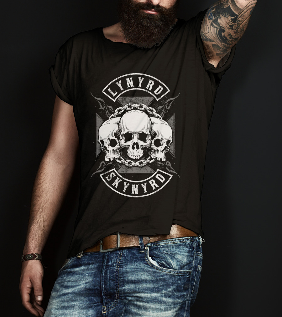 Lynyrd Skynyrd Skull Trio T-Shirt