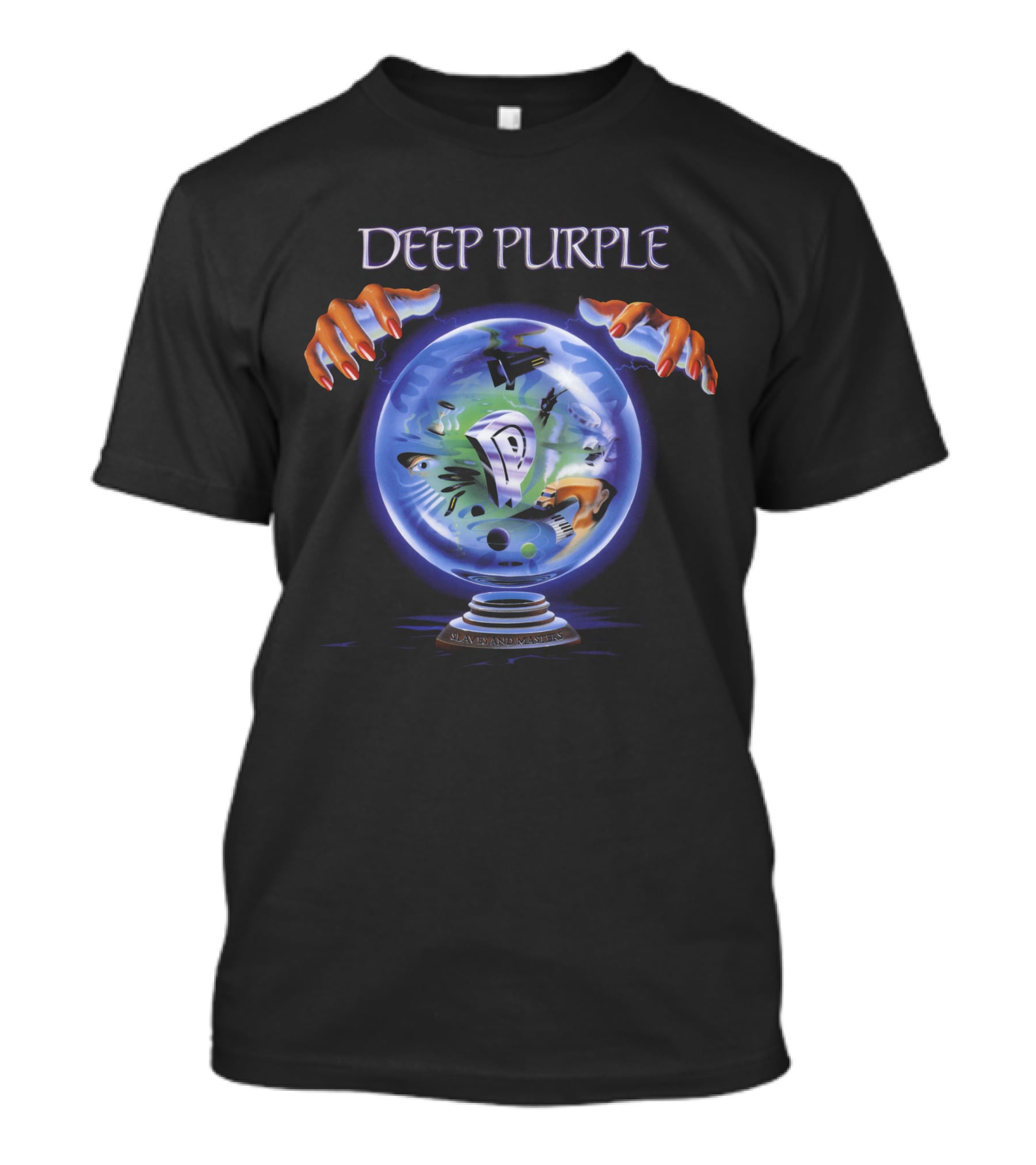 Deep Purple Abandon Album Artwork Crystal Ball T-Shirt
