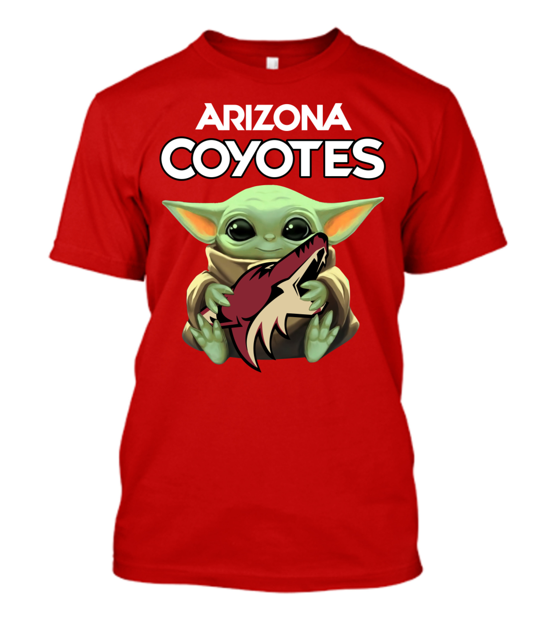 Arizona Coyotes Baby Yoda T-Shirt