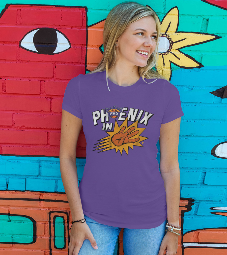 Phoenix In Five PHX Basketball Team Suns Fan T-Shirt
