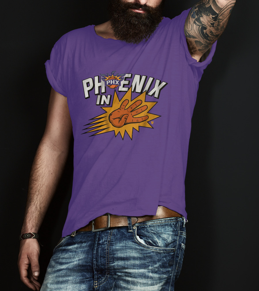 Phoenix In Five PHX Basketball Team Suns Fan T-Shirt