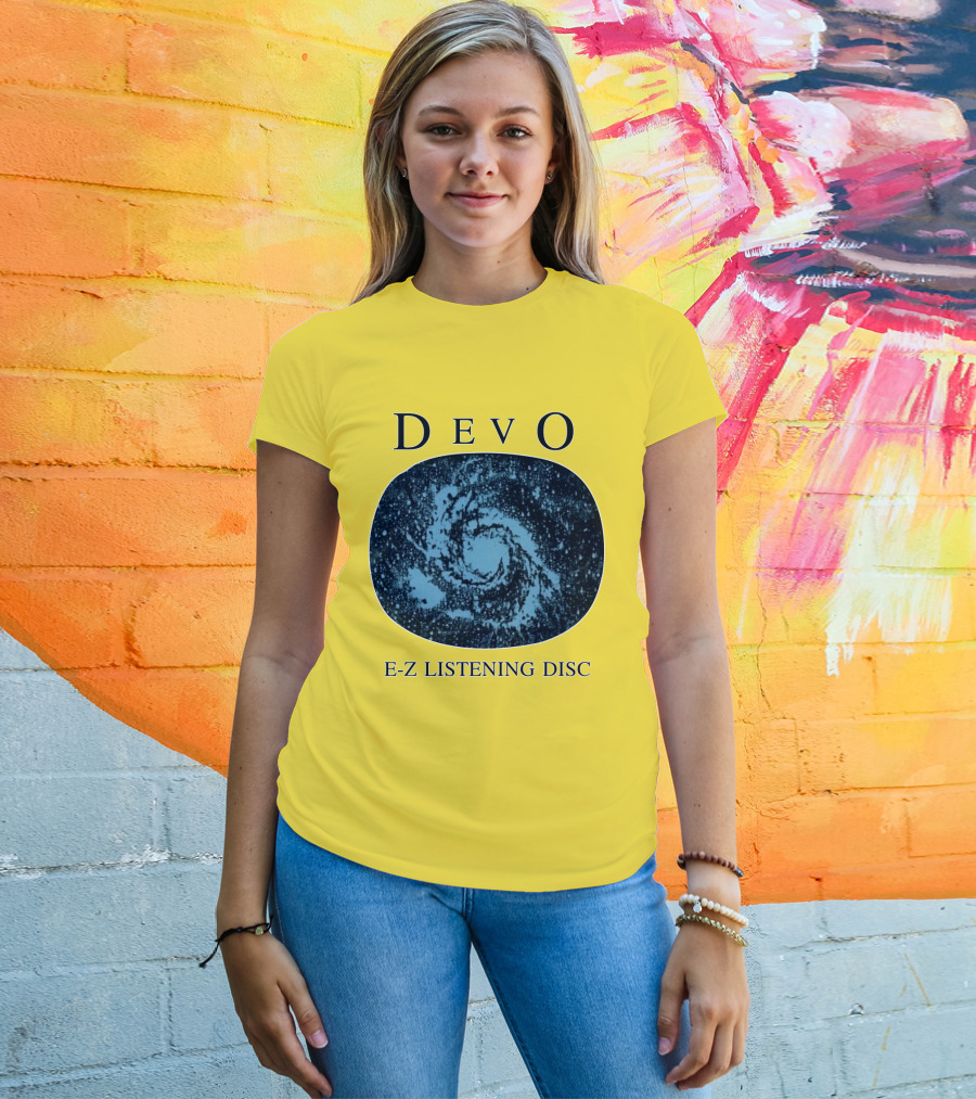 DEVO E-Z Listening Disc Spiral T-Shirt