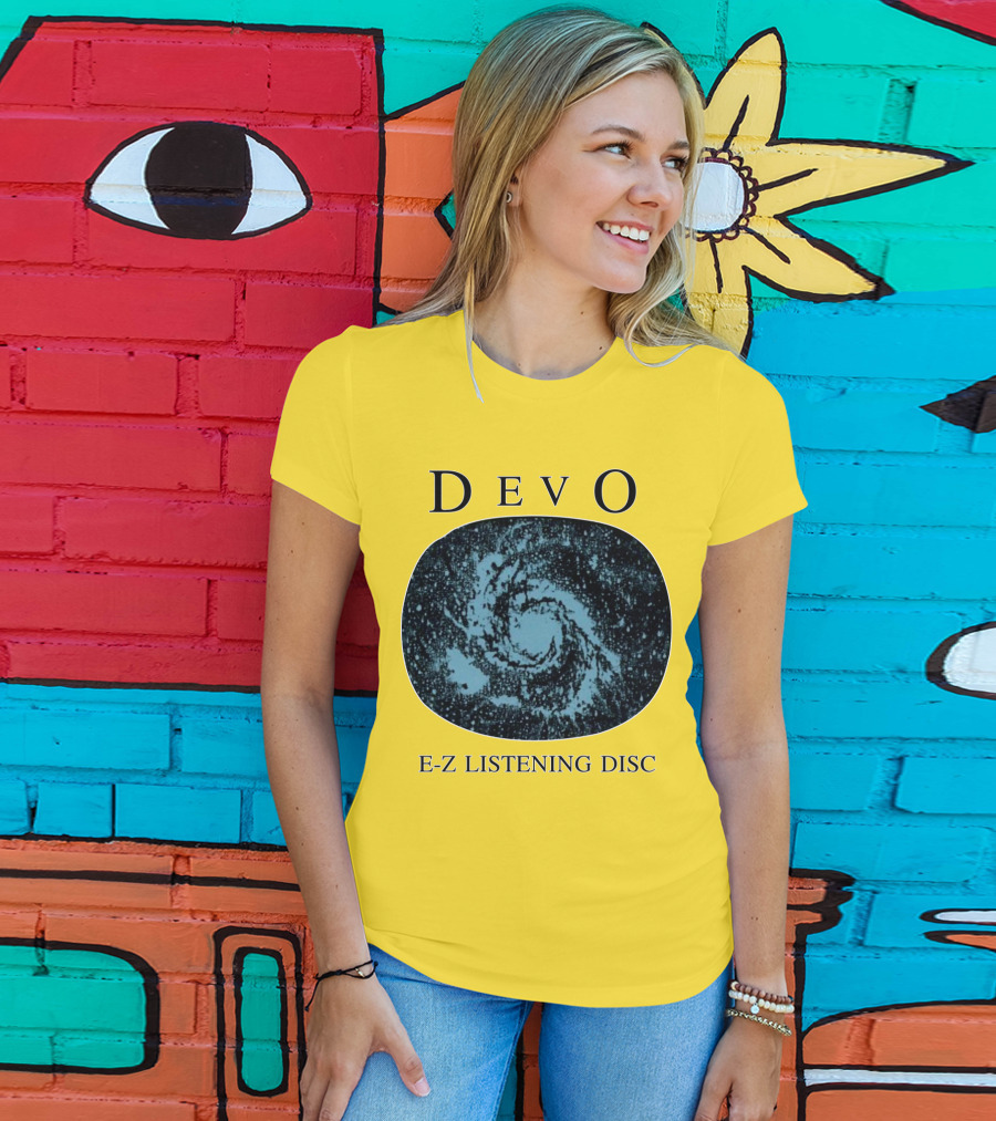 DEVO E-Z Listening Disc Spiral T-Shirt