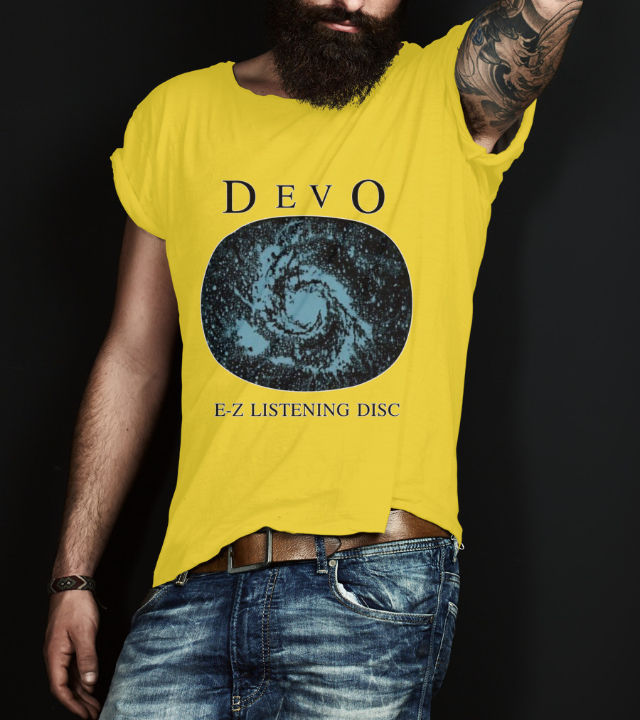 DEVO E-Z Listening Disc Spiral T-Shirt