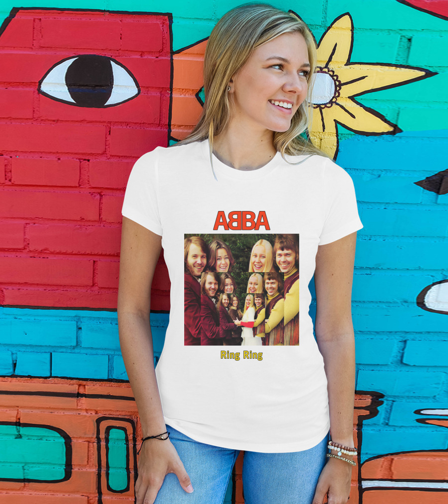 ABBA Ring Ring Album Cover T-Shirt