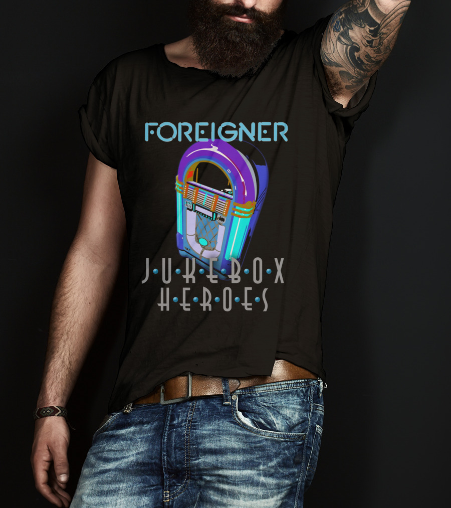 FOREIGNER Jukebox Heroes T-Shirt