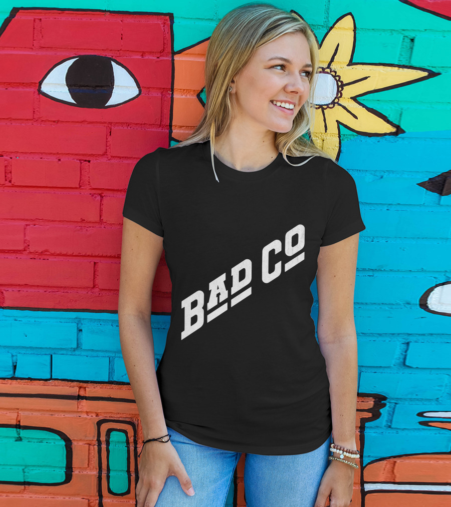 Bad Company Band Logo Classic Text T-Shirt