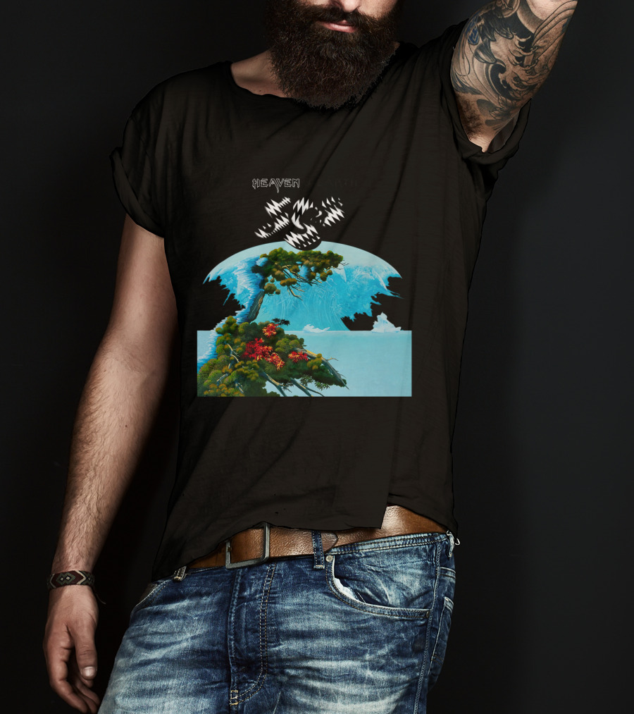 Yes Heaven And Earth Album Cover T-Shirt