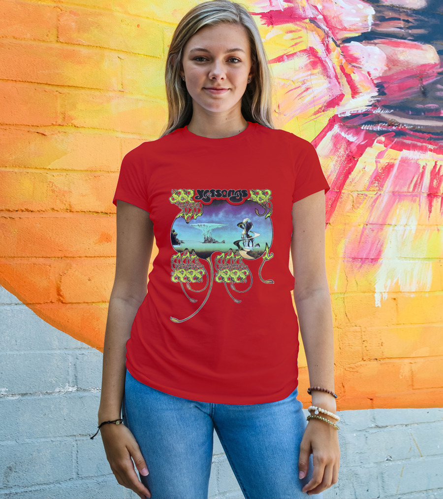 Yes Yessongs Album Artwork Fantasy Landscape T-Shirt