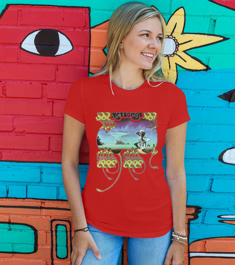 Yes Yessongs Album Artwork Fantasy Landscape T-Shirt