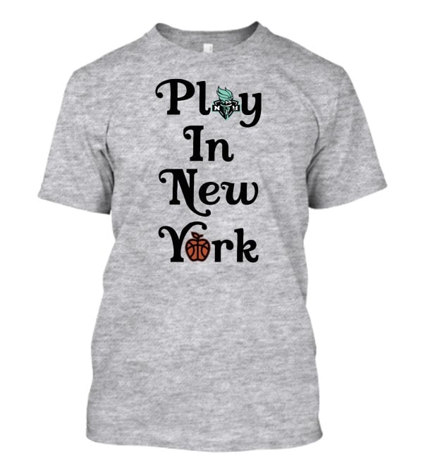 Play In New York Liberty Basketball Icon T-Shirt