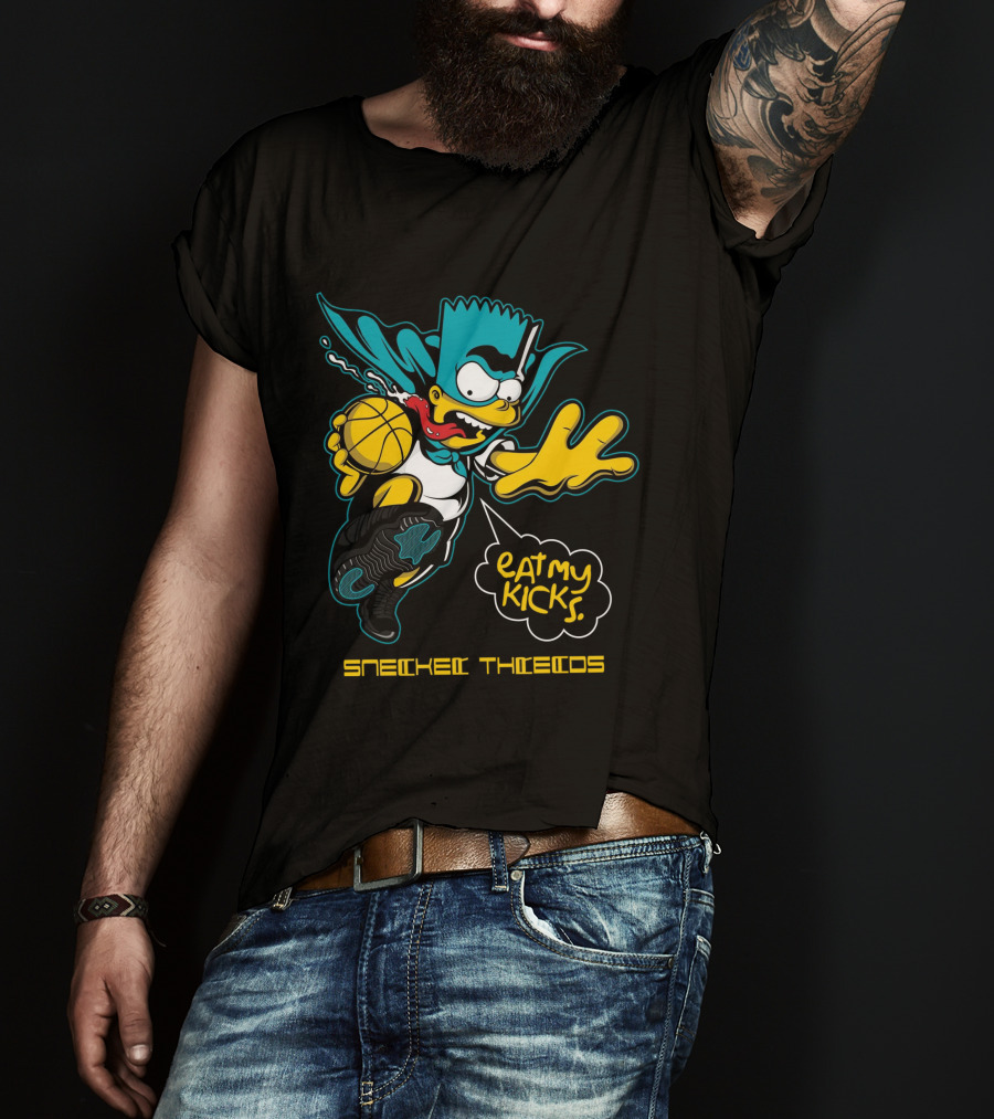 Jordan 11 Gamma Blue Eat My Kicks T-Shirt