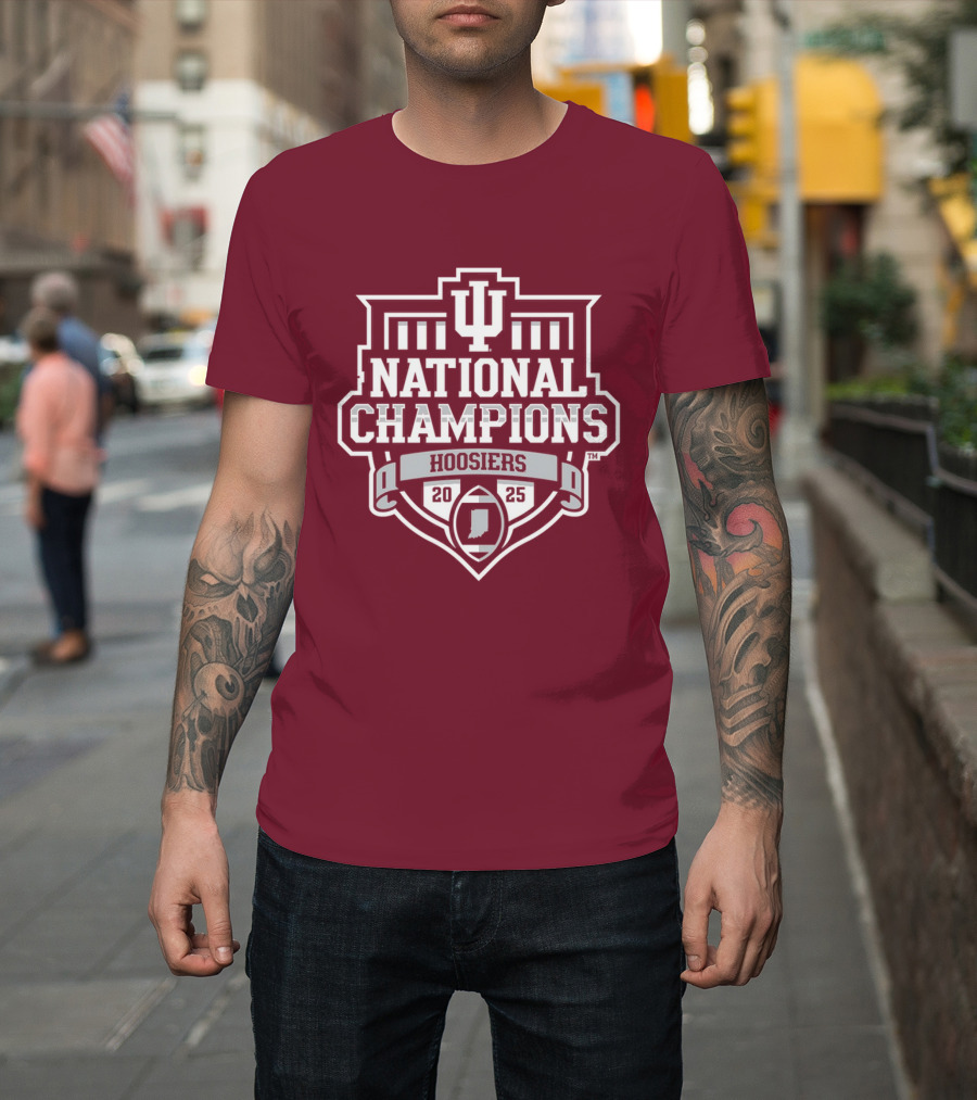 IU National Champions Indiana Hoosiers Football T-Shirt