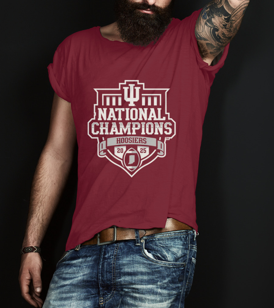 IU National Champions Indiana Hoosiers Football T-Shirt