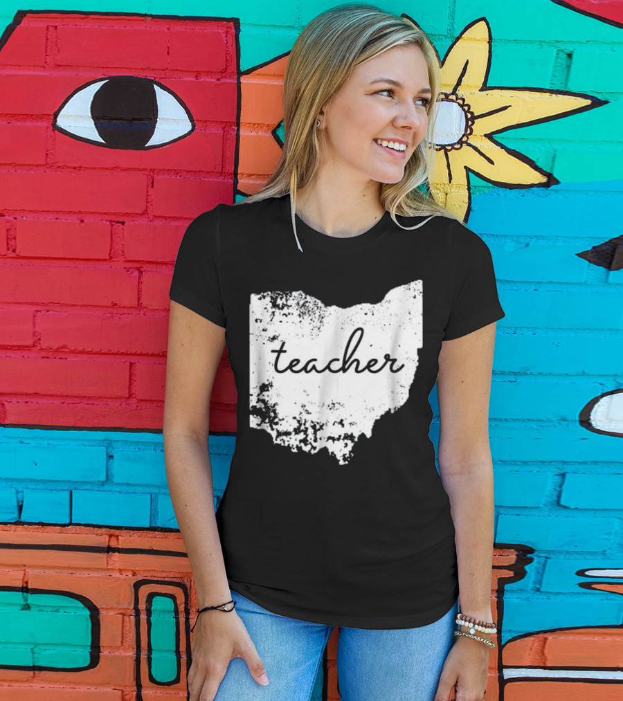 Ohio Teacher Heartfelt Connection To Home State T-Shirt