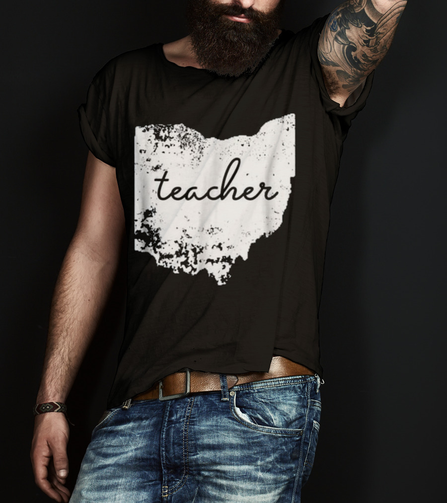 Ohio Teacher Heartfelt Connection To Home State T-Shirt