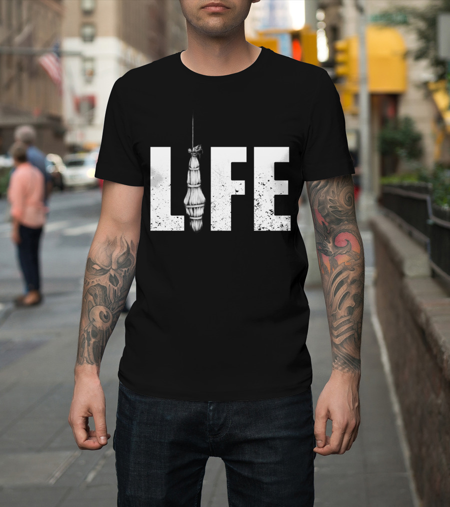 Hung Up On Life Noose T-Shirt