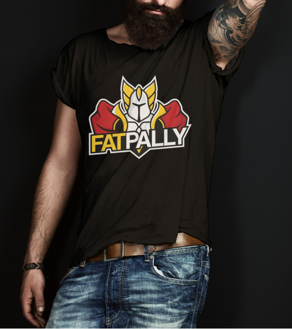 Fatpally Gaming Paladin Armor T-Shirt