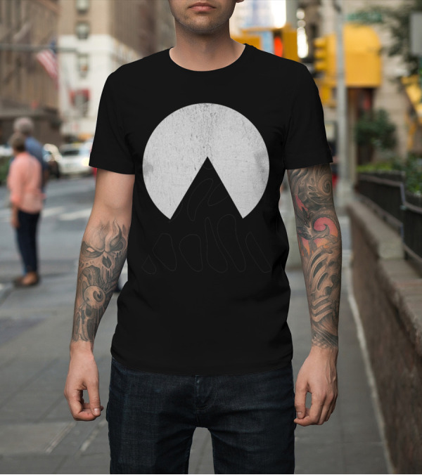 Shirt: Mountan And Sun Abstract Collage T-Shirt Mountan And Sun Abstract Collage T-Shirt