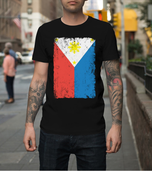 Shirt: Philippines Flag Hope Design by DesignsbyReg T-Shirt Philippines Flag Hope Design by DesignsbyReg T-Shirt