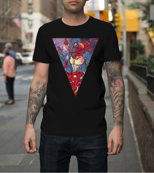 Shirt: Bloodbath Cosmic Monster Triangular T-Shirt Bloodbath Cosmic Monster Triangular T-Shirt
