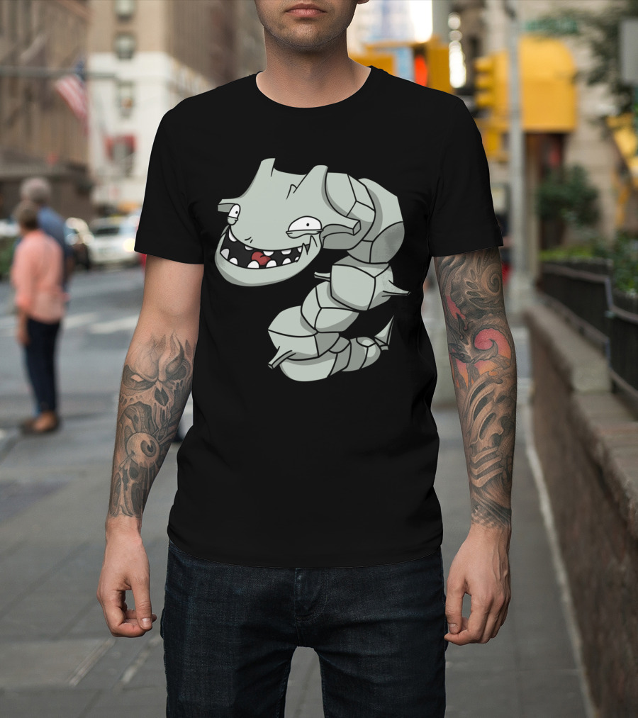 Steel Snake Parody Cartoon Creature T-Shirt