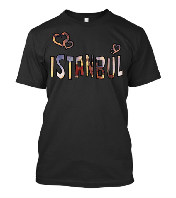 Love Istanbul Hearts T-Shirt