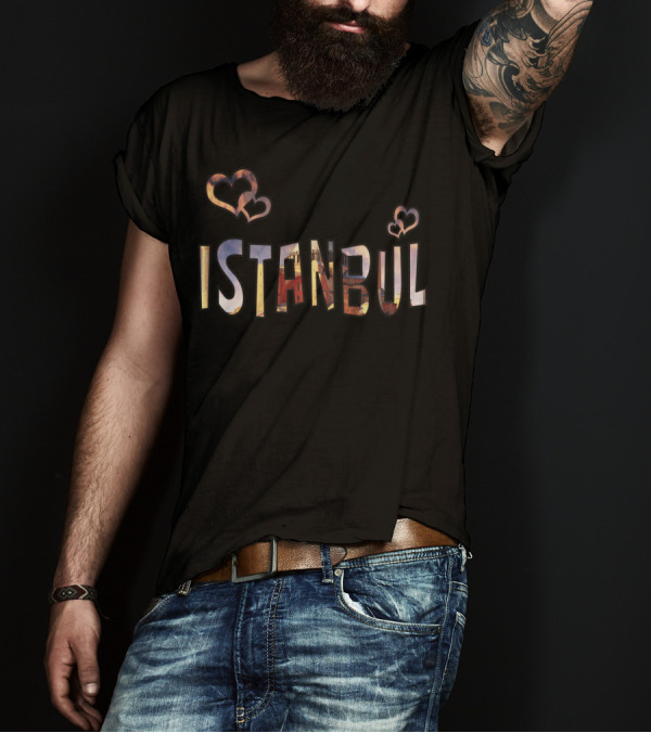 Love Istanbul Hearts T-Shirt