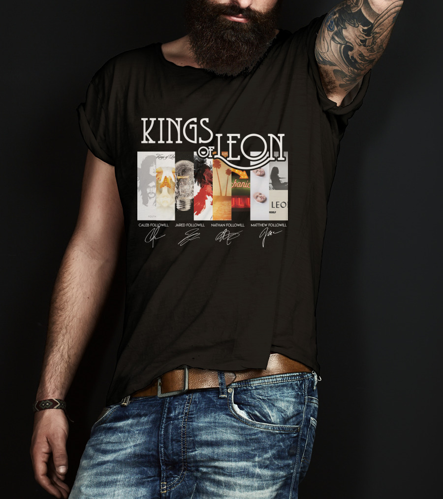 Kings Of Leon Called Followill Signatures T-Shirt