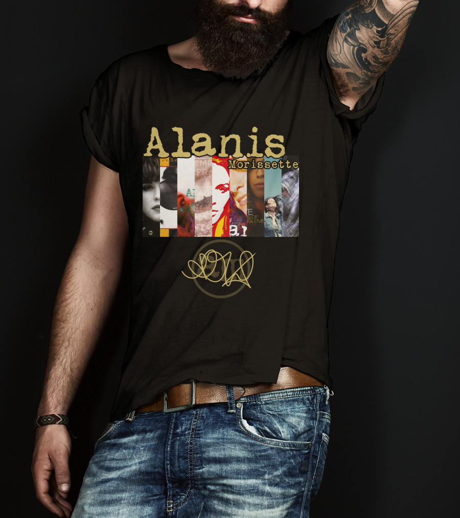 Alanis Morissette Album Montage T-Shirt