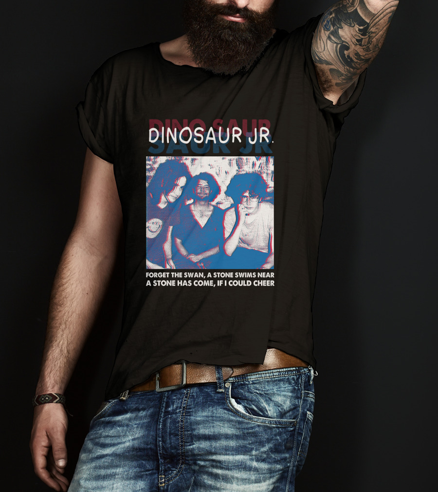 Dinosaur Jr. Forget The Swan A Stone Swims Near A Stone Has Come If I Could Cheer T-Shirt