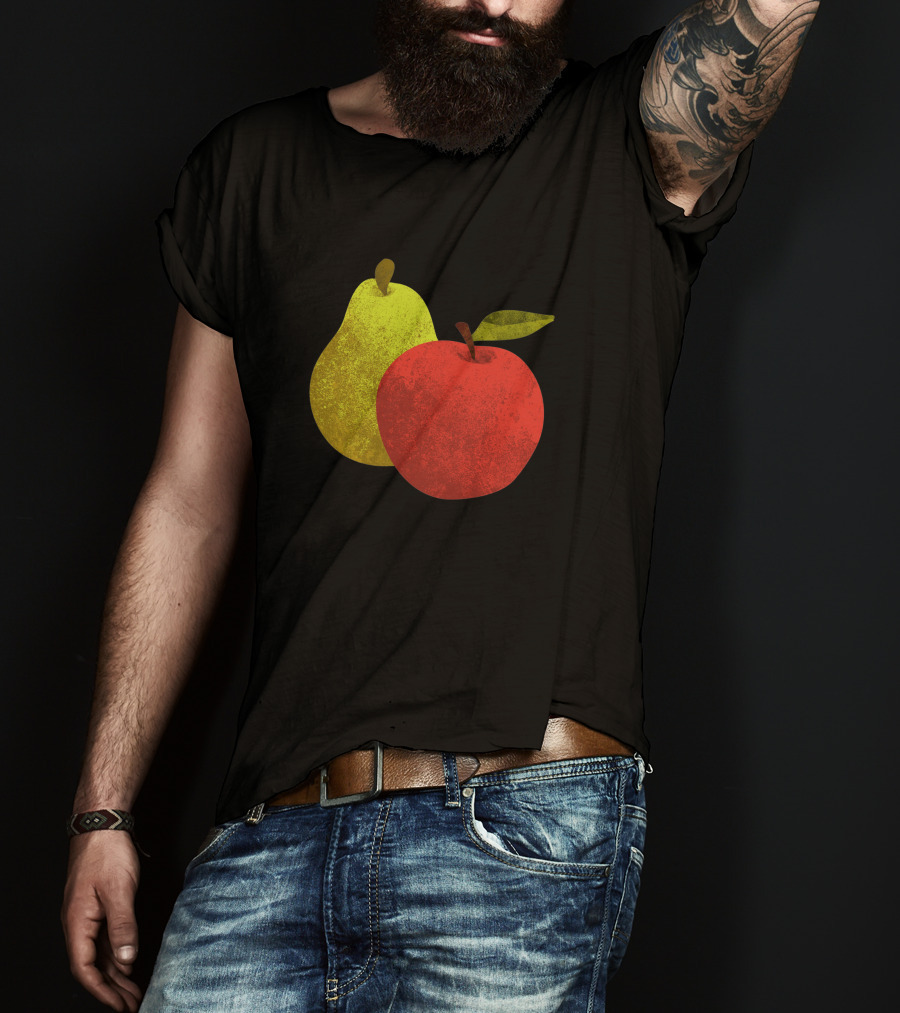 Apple And Pear Fruit Duo 1308025 T-Shirt