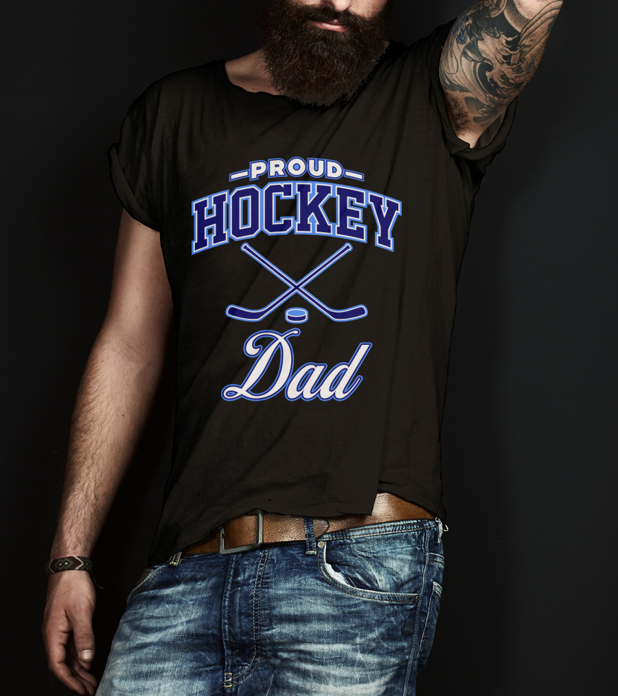 PROUD HOCKEY DAD T-Shirt