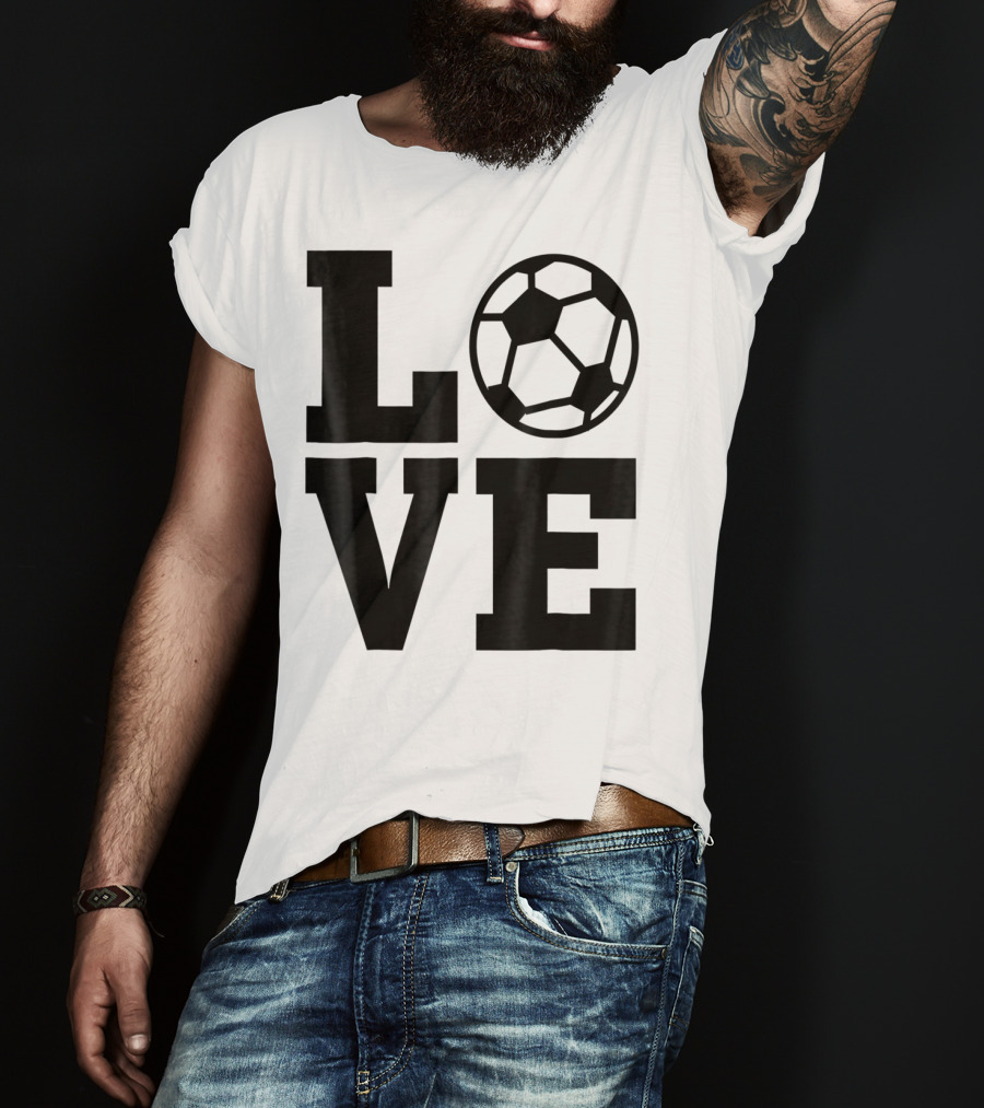 LOVE Soccer Coach Player 76 T-Shirt