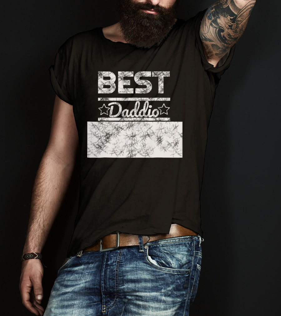 Best Daddio Ever Dad Pop Grandpa Fathers T-Shirt