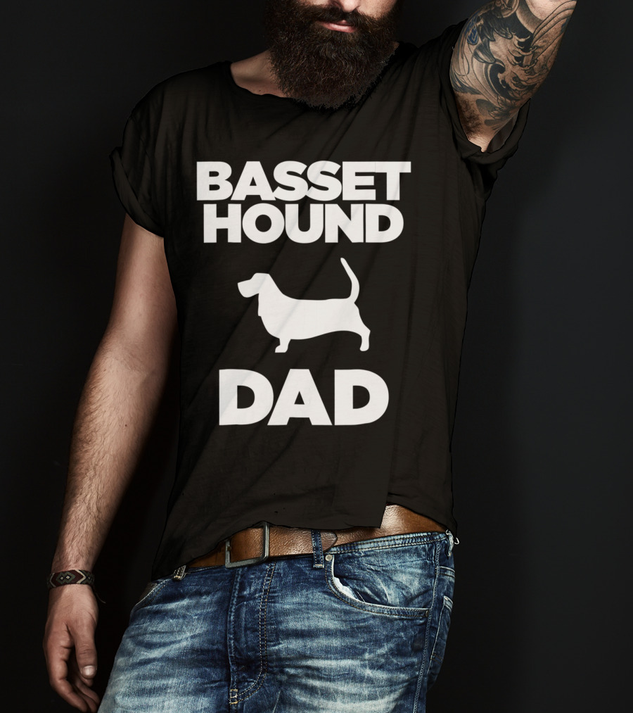 Basset Hound Dad T-Shirt