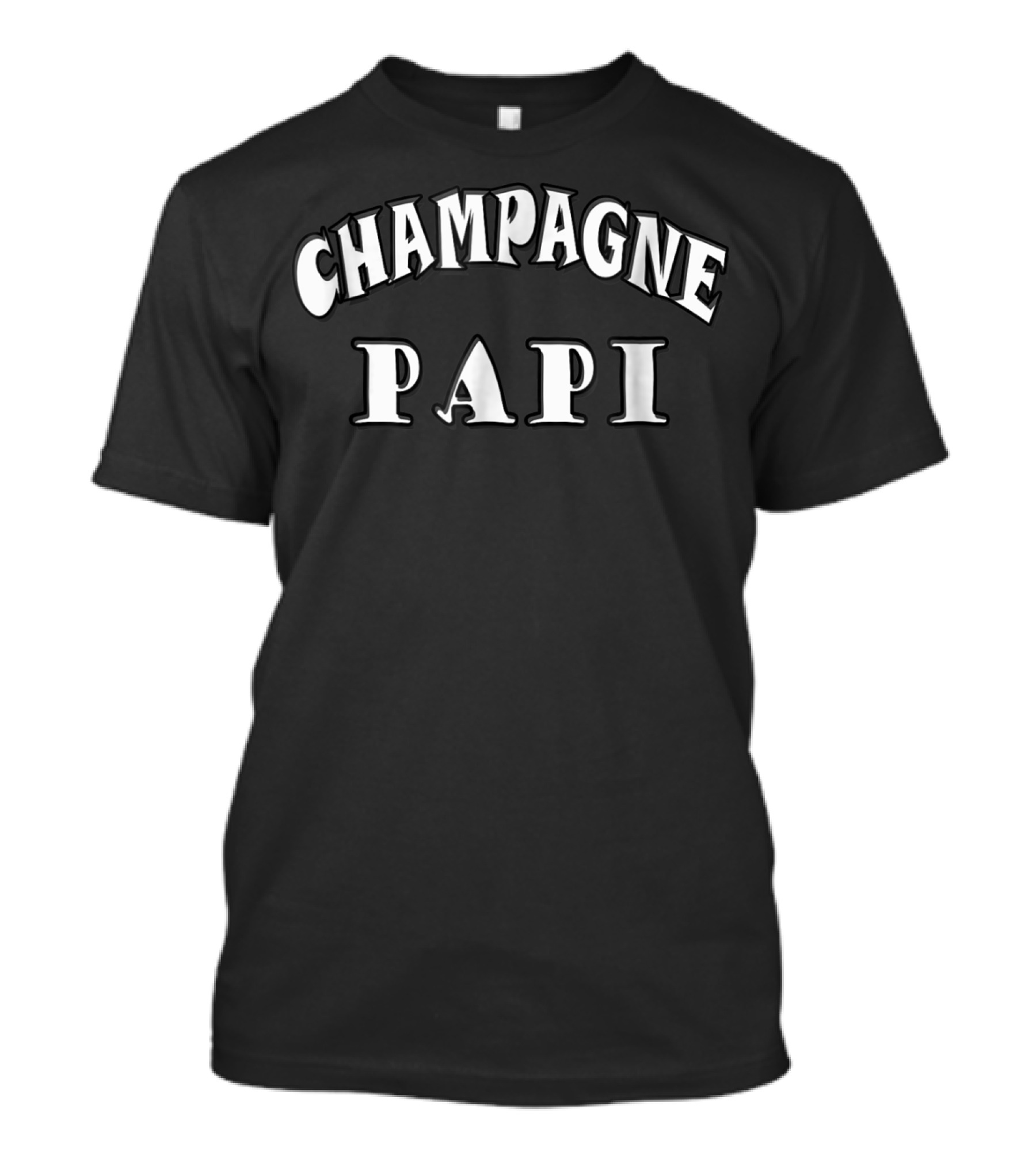 Champagne Papi Dad T-Shirt