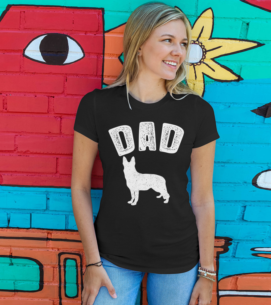 DAD GERMAN SHEPARD Matching Family T-Shirt