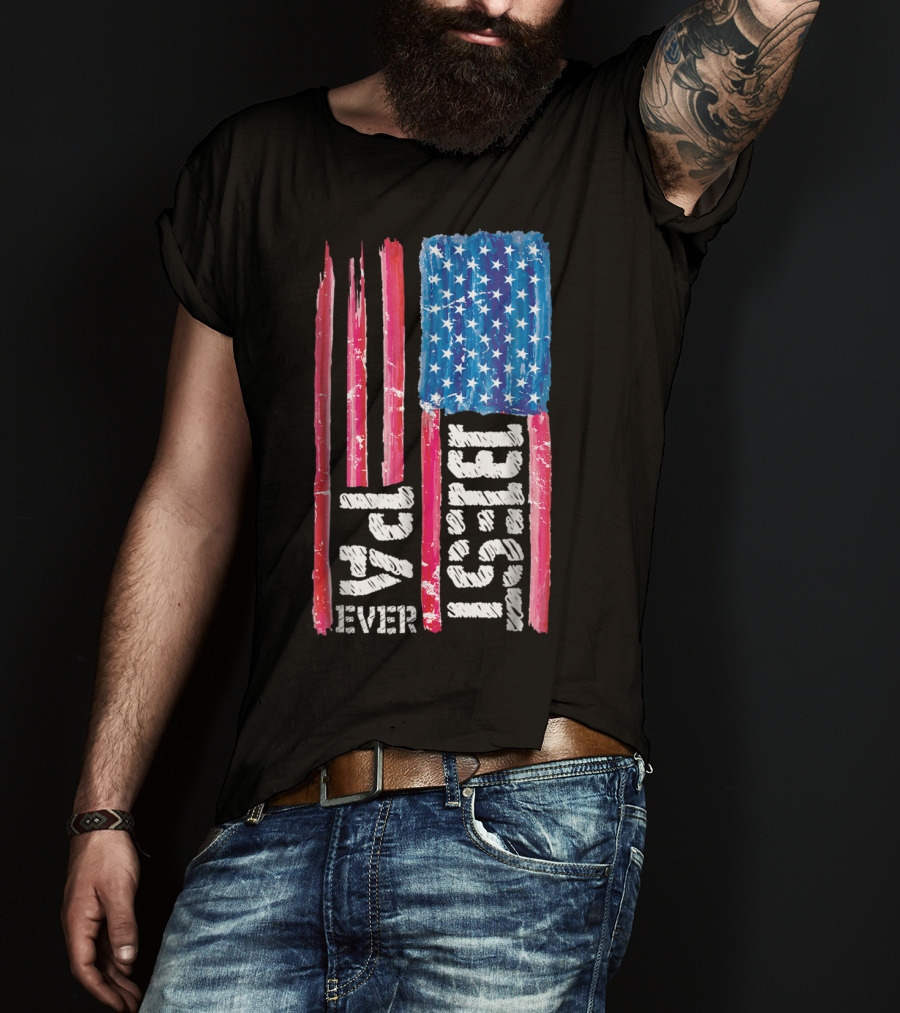 Best Pa Ever Distressed American Flag 93 T-Shirt