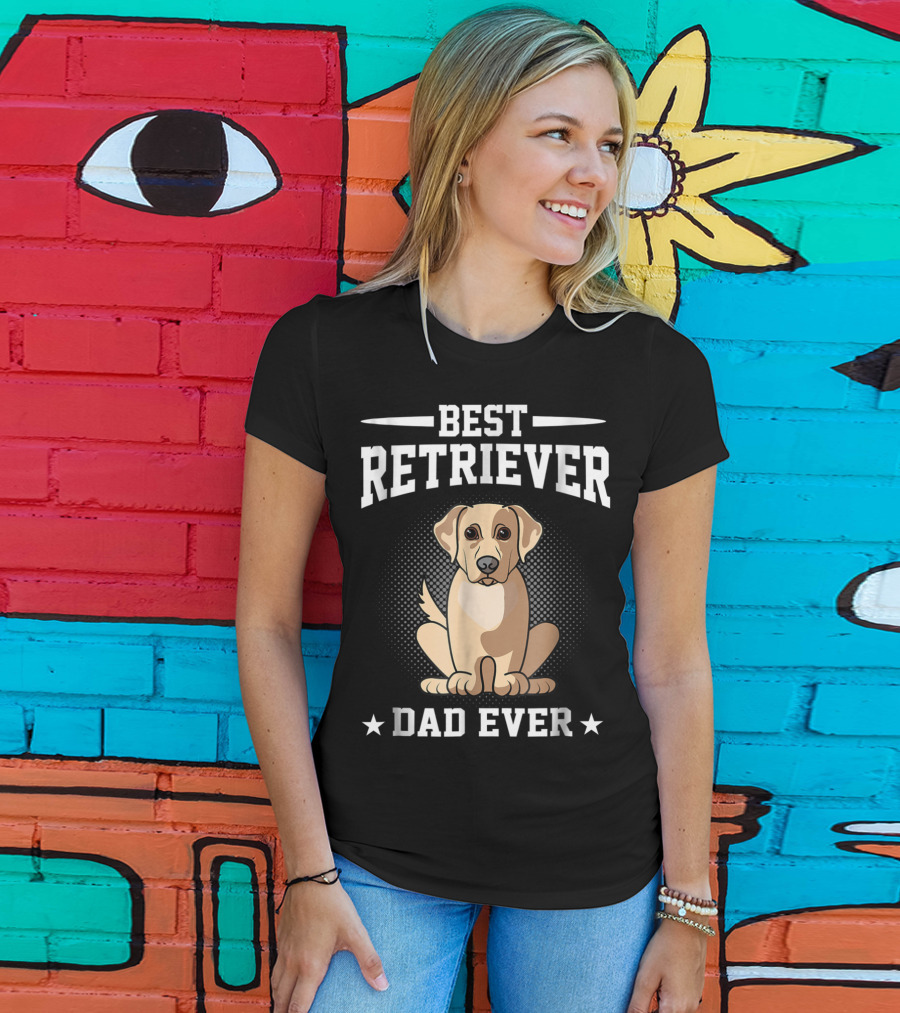 Best Retriever Dad Ever T-Shirt
