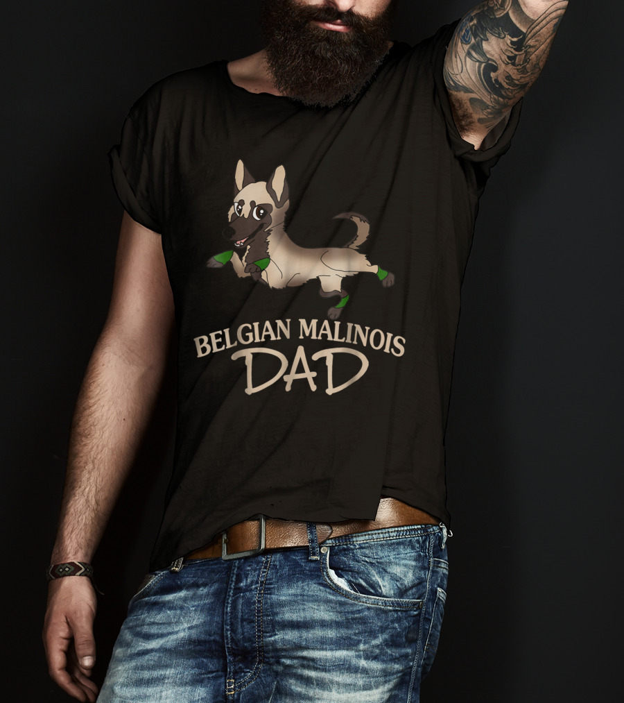 Belgian Malinois Dad T-Shirt