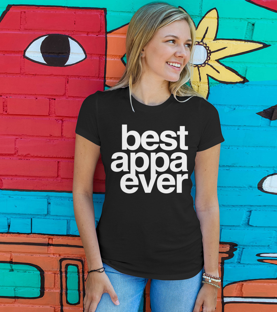 Best Appa Ever Korean Dad T-Shirt