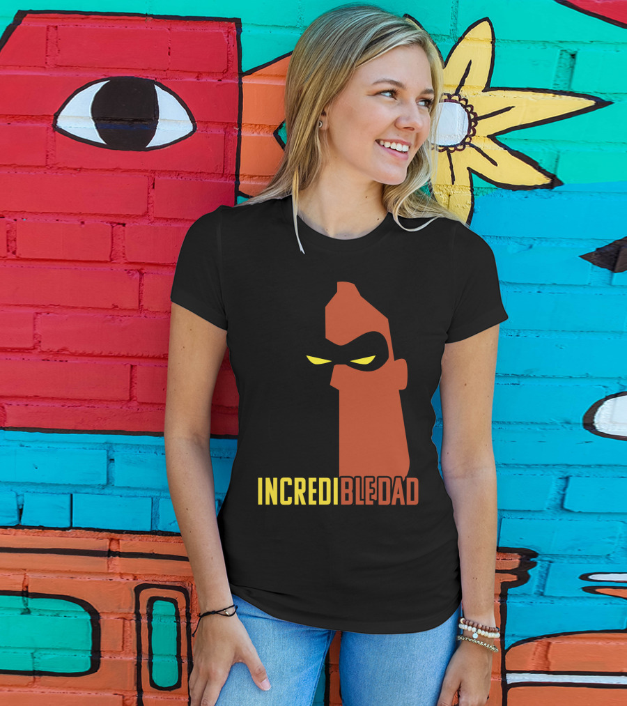 Disney Pixar Incredibles 2 IncrediBle Dad Hero Mask T-Shirt