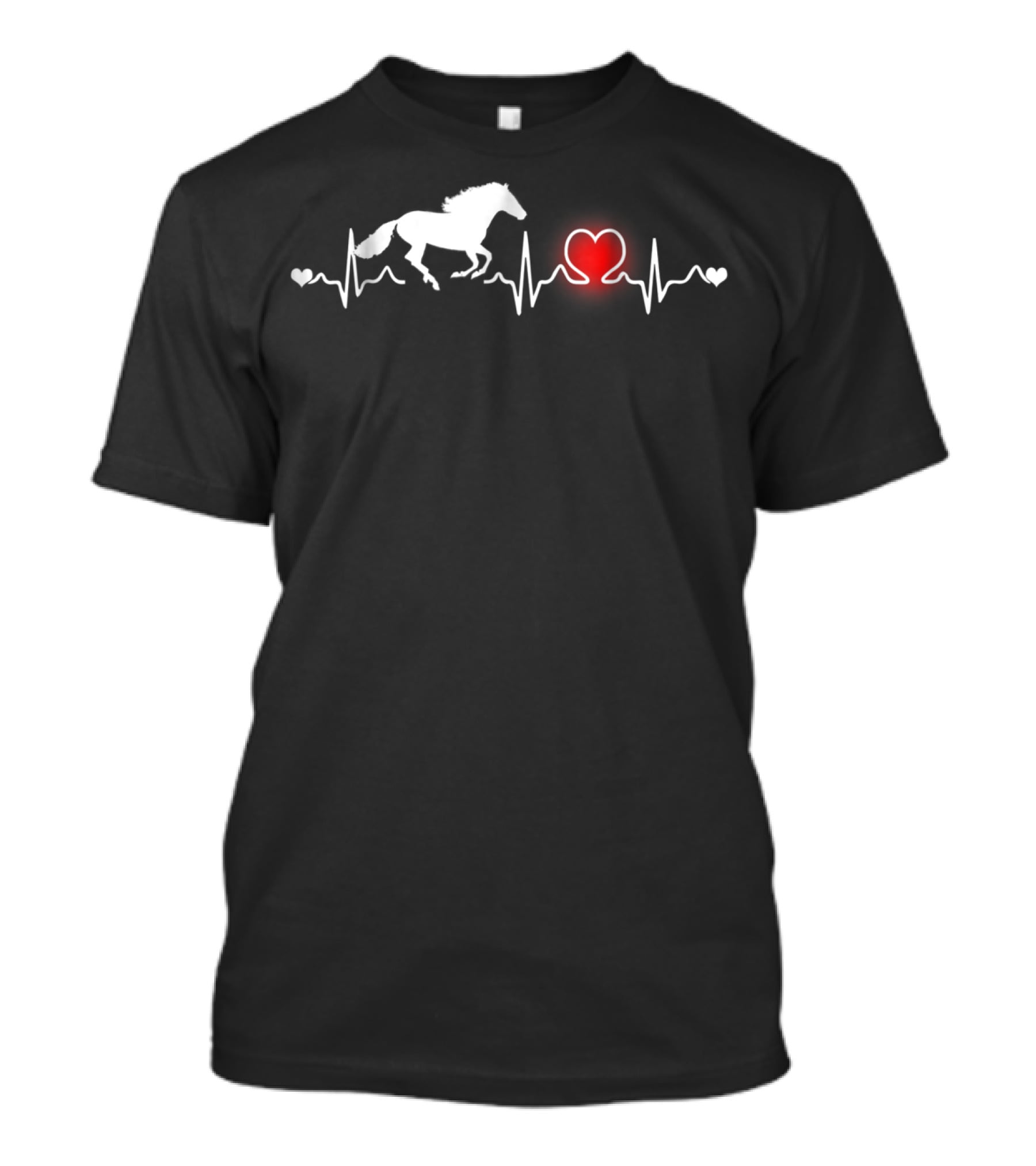 Appaloosa Horse Heartbeat Love Pulse T-Shirt