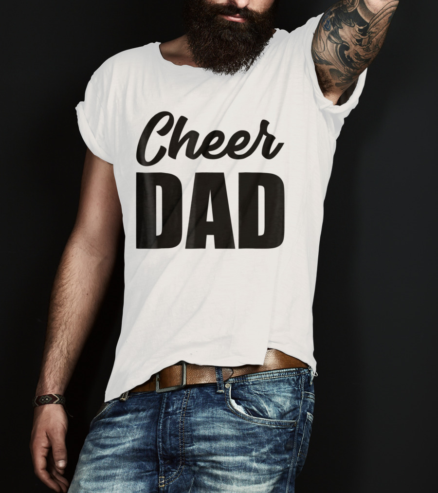 Cheerleading Cheer Dad Daddy T-Shirt