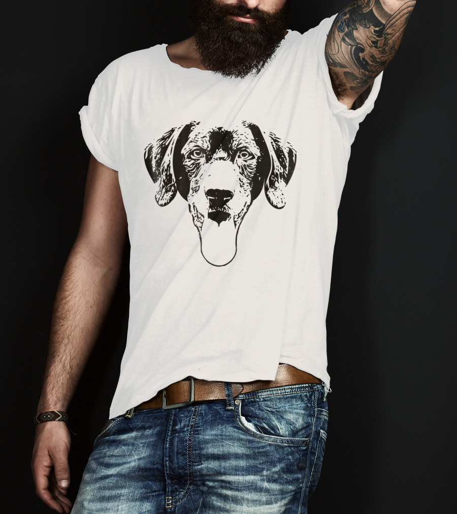Black Labrador Face Dog Labrador Retriever T-Shirt