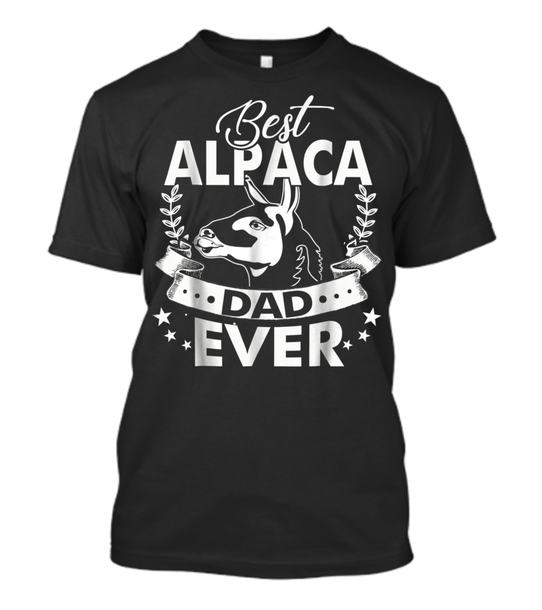 Best Alpaca Dad Ever Alpaca T-Shirt